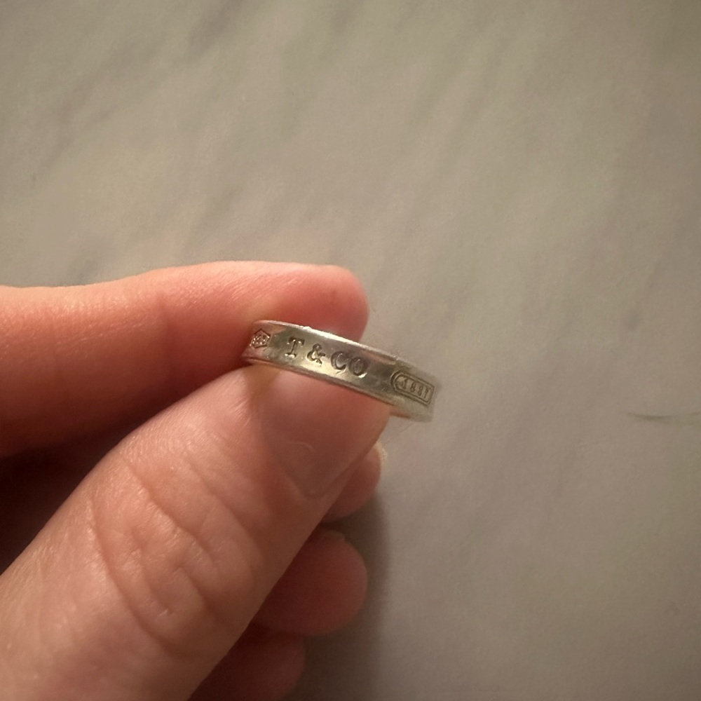 Tiffany & Co Sterling Silver Ring - Picture 9 of 10